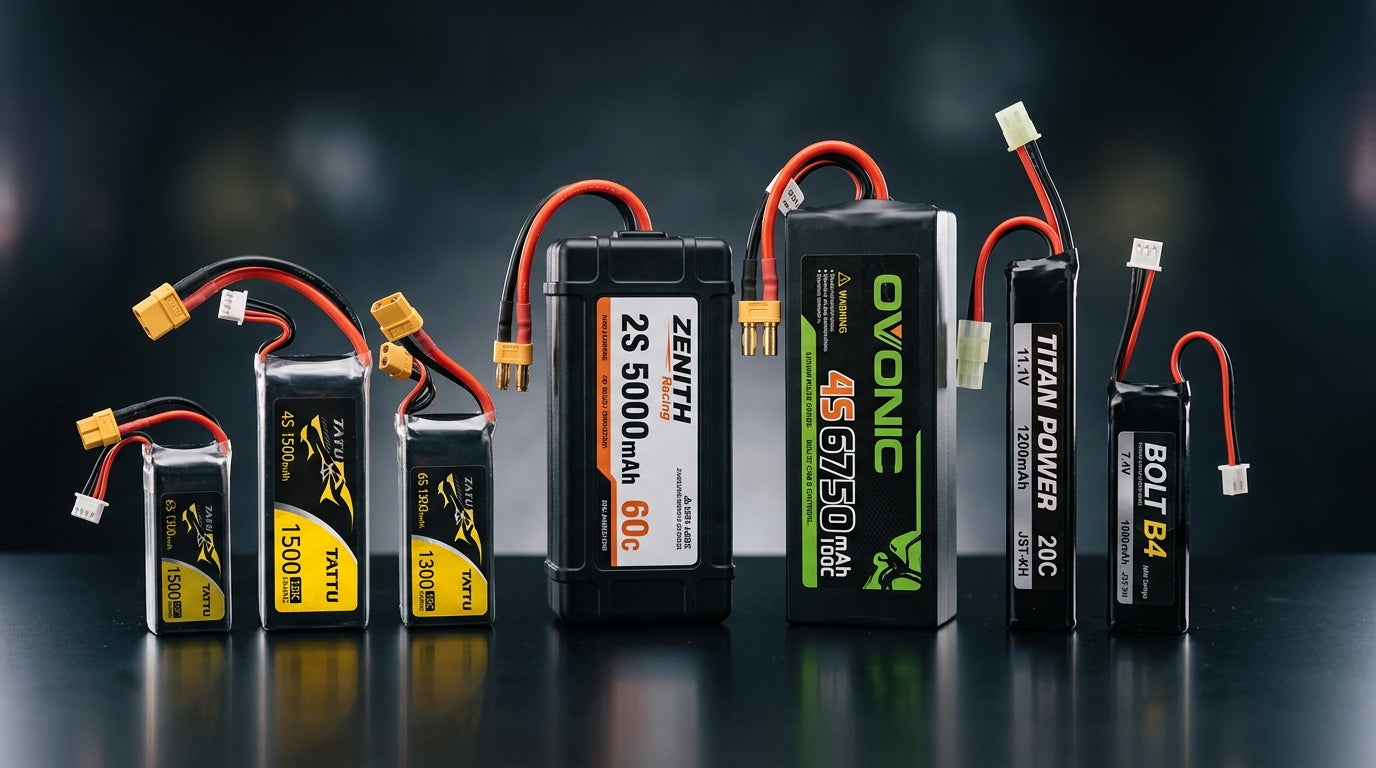 Guía Completa de Baterías LiPo para Drones, RC y Airsoft en Chile