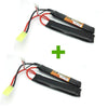 2 Baterías lipo 7.4v 2S 1500 mah 15C - LipoPlay